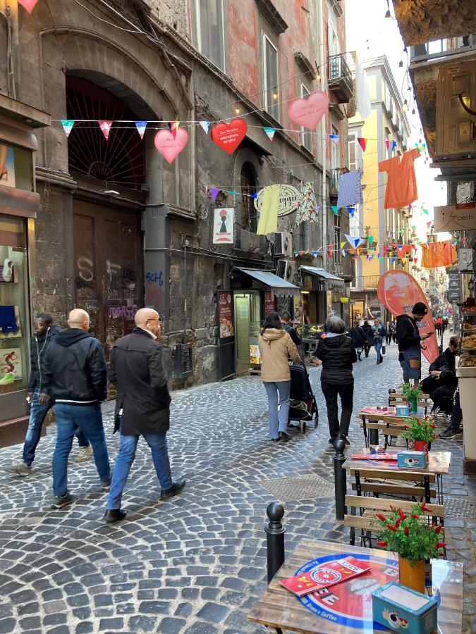 La Casa Blu Nel Cuore Storico Di Napoli المظهر الخارجي الصورة